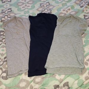 GAP Tops - Set of Three Short Sleeve Gap Pocket Tees GAP Tops - Set of Three Short Sleeve Gap Pocket Tees